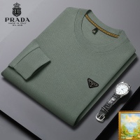 Cheap Prada Hoodies Long Sleeved For Men #1248697 Replica Wholesale [$40.00 USD] [ITEM#1248697] on Replica Prada Hoodies