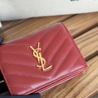 Cheap Yves Saint Laurent AAA Quality Wallets #1248726 Replica Wholesale [$88.00 USD] [ITEM#1248726] on Replica Yves Saint Laurent AAA Wallets