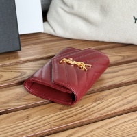 Cheap Yves Saint Laurent AAA Quality Wallets #1248743 Replica Wholesale [$82.00 USD] [ITEM#1248743] on Replica Yves Saint Laurent AAA Wallets