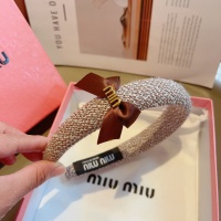 Cheap MIU MIU Headband For Women #1249193 Replica Wholesale [$27.00 USD] [ITEM#1249193] on Replica MIU MIU Headband