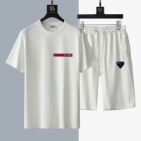 Cheap Prada Tracksuits Short Sleeved For Men #1249637 Replica Wholesale [$52.00 USD] [ITEM#1249637] on Replica Prada Tracksuits