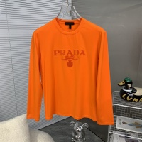 Cheap Prada T-Shirts Long Sleeved For Men #1250737 Replica Wholesale [$48.00 USD] [ITEM#1250737] on Replica Prada T-Shirts