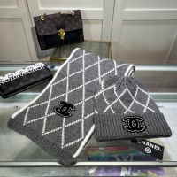 Cheap Chanel Caps #1250861 Replica Wholesale [$48.00 USD] [ITEM#1250861] on Replica Chanel Hat and Scarf and Glove Set