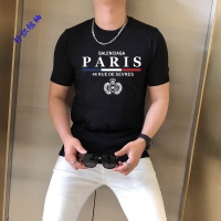 Cheap Balenciaga T-Shirts Short Sleeved For Men #1251215 Replica Wholesale [$45.00 USD] [ITEM#1251215] on Replica Balenciaga T-Shirts