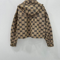 Cheap Gucci Jackets Long Sleeved For Women #1251556 Replica Wholesale [$118.00 USD] [ITEM#1251556] on Replica Gucci Jackets