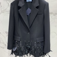 Cheap Prada Jackets Long Sleeved For Women #1251632 Replica Wholesale [$135.00 USD] [ITEM#1251632] on Replica Prada Jackets