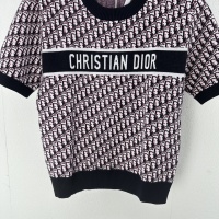 Cheap Christian Dior Sweaters Short Sleeved For Women #1251699 Replica Wholesale [$88.00 USD] [ITEM#1251699] on Replica Christian Dior Sweaters