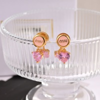 Cheap MIU MIU Earrings For Women #1252031 Replica Wholesale [$29.00 USD] [ITEM#1252031] on Replica MIU MIU Earrings