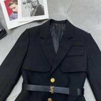 Cheap Yves Saint Laurent YSL Coat Long Sleeved For Women #1252109 Replica Wholesale [$108.00 USD] [ITEM#1252109] on Replica Yves Saint Laurent YSL Jackets