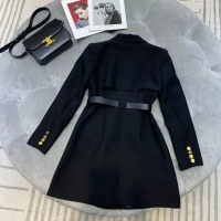 Cheap Yves Saint Laurent YSL Coat Long Sleeved For Women #1252109 Replica Wholesale [$108.00 USD] [ITEM#1252109] on Replica Yves Saint Laurent YSL Jackets