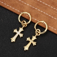 Cheap Chrome Hearts Earrings For Women #1252529 Replica Wholesale [$32.00 USD] [ITEM#1252529] on Replica Chrome Hearts Earrings