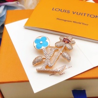 Cheap Louis Vuitton LV Brooches For Women #1253282 Replica Wholesale [$38.00 USD] [ITEM#1253282] on Replica Louis Vuitton LV Brooches