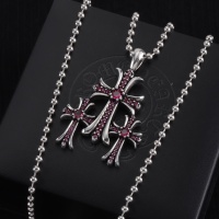 Cheap Chrome Hearts Necklaces #1253930 Replica Wholesale [$39.00 USD] [ITEM#1253930] on Replica Chrome Hearts Necklaces