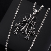 Cheap Chrome Hearts Necklaces #1253934 Replica Wholesale [$39.00 USD] [ITEM#1253934] on Replica Chrome Hearts Necklaces