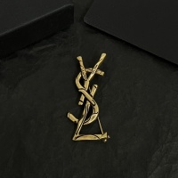 Cheap Yves Saint Laurent Brooches For Women #1254023 Replica Wholesale [$38.00 USD] [ITEM#1254023] on Replica Yves Saint Laurent Brooches