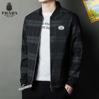 Cheap Prada Jackets Long Sleeved For Men #1254271 Replica Wholesale [$60.00 USD] [ITEM#1254271] on Replica Prada Jackets