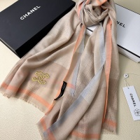 Cheap Chanel Scarves #1254424 Replica Wholesale [$56.00 USD] [ITEM#1254424] on Replica Chanel Scarves