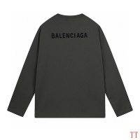 Cheap Balenciaga T-Shirts Long Sleeved For Unisex #1255122 Replica Wholesale [$45.00 USD] [ITEM#1255122] on Replica Balenciaga T-Shirts