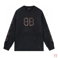 Cheap Balenciaga T-Shirts Long Sleeved For Unisex #1255150 Replica Wholesale [$45.00 USD] [ITEM#1255150] on Replica Balenciaga T-Shirts