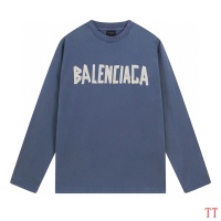 Cheap Balenciaga T-Shirts Long Sleeved For Unisex #1255153 Replica Wholesale [$45.00 USD] [ITEM#1255153] on Replica Balenciaga T-Shirts