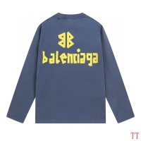 Cheap Balenciaga T-Shirts Long Sleeved For Unisex #1255153 Replica Wholesale [$45.00 USD] [ITEM#1255153] on Replica Balenciaga T-Shirts