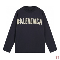 Cheap Balenciaga T-Shirts Long Sleeved For Unisex #1255155 Replica Wholesale [$45.00 USD] [ITEM#1255155] on Replica Balenciaga T-Shirts