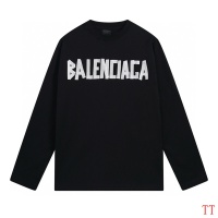 Cheap Balenciaga T-Shirts Long Sleeved For Unisex #1255156 Replica Wholesale [$45.00 USD] [ITEM#1255156] on Replica Balenciaga T-Shirts