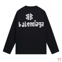 Cheap Balenciaga T-Shirts Long Sleeved For Unisex #1255156 Replica Wholesale [$45.00 USD] [ITEM#1255156] on Replica Balenciaga T-Shirts