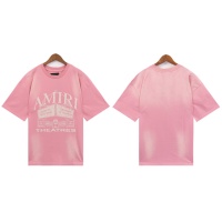 Cheap Amiri T-Shirts Short Sleeved For Unisex #1255237 Replica Wholesale [$34.00 USD] [ITEM#1255237] on Replica Amiri T-Shirts