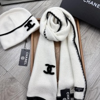 Cheap Chanel Hat and Scarf Set #1255337 Replica Wholesale [$52.00 USD] [ITEM#1255337] on Replica Chanel Hat and Scarf and Glove Set