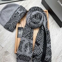 Cheap Chanel Hat and Scarf Set #1255355 Replica Wholesale [$52.00 USD] [ITEM#1255355] on Replica Chanel Hat and Scarf and Glove Set