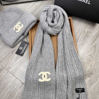 Cheap Chanel Hat and Scarf Set #1255365 Replica Wholesale [$52.00 USD] [ITEM#1255365] on Replica Chanel Hat and Scarf and Glove Set