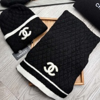 Cheap Chanel Hat and Scarf Set #1255370 Replica Wholesale [$52.00 USD] [ITEM#1255370] on Replica Chanel Hat and Scarf and Glove Set