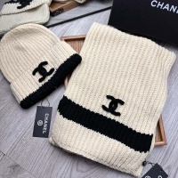 Cheap Chanel Hat and Scarf Set #1255372 Replica Wholesale [$52.00 USD] [ITEM#1255372] on Replica Chanel Hat and Scarf and Glove Set