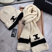 Cheap Chanel Hat and Scarf Set #1255372 Replica Wholesale [$52.00 USD] [ITEM#1255372] on Replica Chanel Hat and Scarf and Glove Set