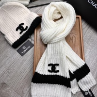 Cheap Chanel Hat and Scarf Set #1255373 Replica Wholesale [$52.00 USD] [ITEM#1255373] on Replica Chanel Hat and Scarf and Glove Set