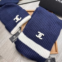 Cheap Chanel Hat and Scarf Set #1255378 Replica Wholesale [$52.00 USD] [ITEM#1255378] on Replica Chanel Hat and Scarf and Glove Set