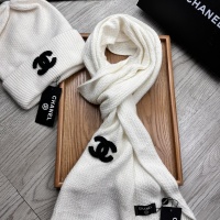 Cheap Chanel Hat and Scarf Set #1255394 Replica Wholesale [$52.00 USD] [ITEM#1255394] on Replica Chanel Hat and Scarf and Glove Set