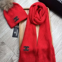 Cheap Chanel Hat and Scarf Set #1255401 Replica Wholesale [$56.00 USD] [ITEM#1255401] on Replica Chanel Hat and Scarf and Glove Set