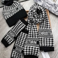 Cheap Christian Dior Hat and Scarf and Glove Set #1255410 Replica Wholesale [$72.00 USD] [ITEM#1255410] on Replica Christian Dior Hat and Scarf and Glove Set