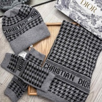 Cheap Christian Dior Hat and Scarf and Glove Set #1255414 Replica Wholesale [$72.00 USD] [ITEM#1255414] on Replica Christian Dior Hat and Scarf and Glove Set