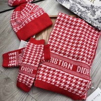 Cheap Christian Dior Hat and Scarf and Glove Set #1255415 Replica Wholesale [$72.00 USD] [ITEM#1255415] on Replica Christian Dior Hat and Scarf and Glove Set