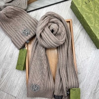 Cheap Gucci Hat and Scarf  Set #1255434 Replica Wholesale [$52.00 USD] [ITEM#1255434] on Replica Gucci Hat and Scarf and Glove Set