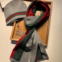 Cheap Gucci Hat and Scarf  Set #1255454 Replica Wholesale [$52.00 USD] [ITEM#1255454] on Replica Gucci Hat and Scarf and Glove Set