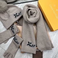 Cheap Louis Vuitton LV Hat and Scarf and Glove Set #1255524 Replica Wholesale [$76.00 USD] [ITEM#1255524] on Replica Louis Vuitton LV Hat and Scarf and Glove Set