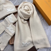 Cheap Louis Vuitton LV Hat and Scarf and Glove Set #1255525 Replica Wholesale [$76.00 USD] [ITEM#1255525] on Replica Louis Vuitton LV Hat and Scarf and Glove Set