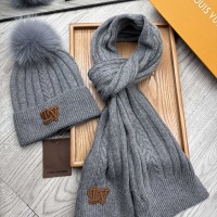 Cheap Louis Vuitton LV Hat and Scarf Set #1255553 Replica Wholesale [$60.00 USD] [ITEM#1255553] on Replica Louis Vuitton LV Hat and Scarf and Glove Set