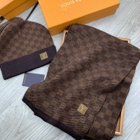 Cheap Louis Vuitton LV Hat and Scarf Set #1255555 Replica Wholesale [$52.00 USD] [ITEM#1255555] on Replica Louis Vuitton LV Hat and Scarf and Glove Set