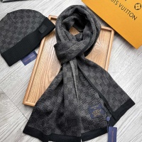 Cheap Louis Vuitton LV Hat and Scarf Set #1255558 Replica Wholesale [$52.00 USD] [ITEM#1255558] on Replica Louis Vuitton LV Hat and Scarf and Glove Set