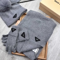 Cheap MIU MIU Hat and Scarf and Glove Set #1255570 Replica Wholesale [$76.00 USD] [ITEM#1255570] on Replica MIU MIU Hat and Scarf and Glove Set